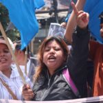 लैनचौरस्थित भारतीय दूतावास अगाडि राप्रपाकाे युवा संगठनले जलायो ‘अखण्ड भारत’काे नक्सा