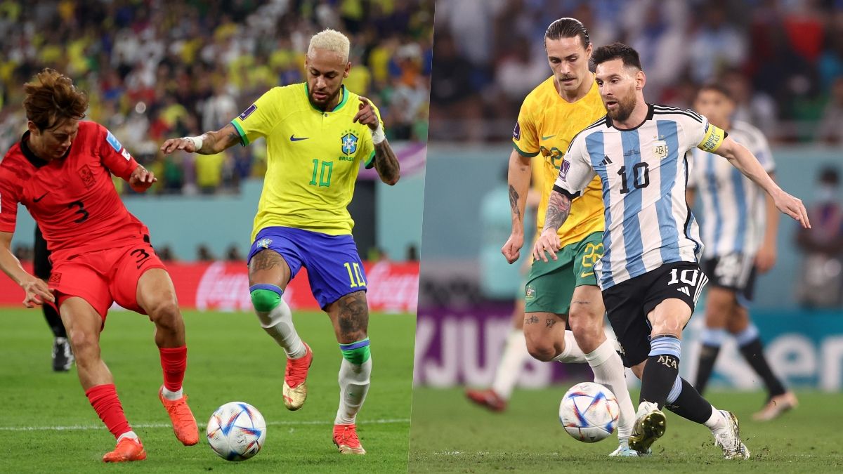 विश्वकप फुटबलको क्वाटरफाइनलमा आज ब्राजिल र क्रोएसिया तथा अर्जेन्टिना र नेदरल्याण्डस् खेल्दै