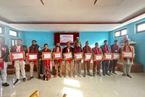 नेपाल स्वयंसेवी रक्तदाता समाज गुल्मीको अध्यक्षमा भेषेराज पाण्डे निर्वाचित 